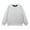 Gray, variant on Mens Oversized Sweatshirts Basic Loose Long Sleeve Pullover Workout Fashion Casual Sequin Graphic T-Shirt
