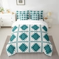 thumbnail image 2 of Castle Fairy Teens Tribal Aztec 7pcs Bedding Comforter Set,Bohemian Theme Queen Bedding Sets Super Cozy,Exotic Style Queen Sheet Sets,Luxury Bedroom Decor, 2 of 8
