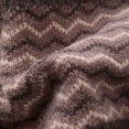thumbnail image 6 of 3 Pieces Winter Hats for Men Women Scarf Touch Screen Gloves Set Men's Stripe Winter Woolen Hat Set Color Blocked Knitted Hat Scarf Glove Coffee, 6 of 6