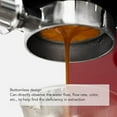 thumbnail image 3 of 58mm Bottomless Portafilter, Double Oreilles Design Professionnel Portafilter avec Poignée en Bois pour Machine à Café, 3 of 8