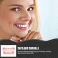 thumbnail image 3 of Extra Thin Fake Bright White Tooth Veneers Silicone Soft Safe Adhesive Denture Hide Shade Braces Comfortable Teeth Orthodontic, 3 of 5