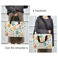 thumbnail image 6 of FORMRS 16" Laptop Bag Carrying Sleeve Case with Handle Travel Shoulder Briefcase, Floral Easter Eggs, 6 of 8