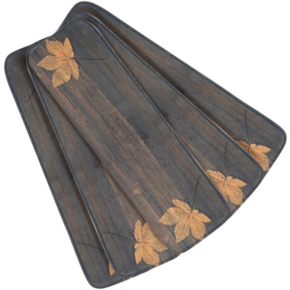 GOOHOCHY 5-Pack Non- Stair Treads with Grip Backing, Retro Decorative Rugs for Steps, Safety, Comfort, and
