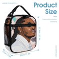 thumbnail image 4 of Future Backpack  Rapper 17 Inch 3 Piece Set with Insulated Lunch Bag and Pencil Case, Bookbag Laptop Backpack Cartoon Durable Lightweight Casual Backpack, 4 of 8