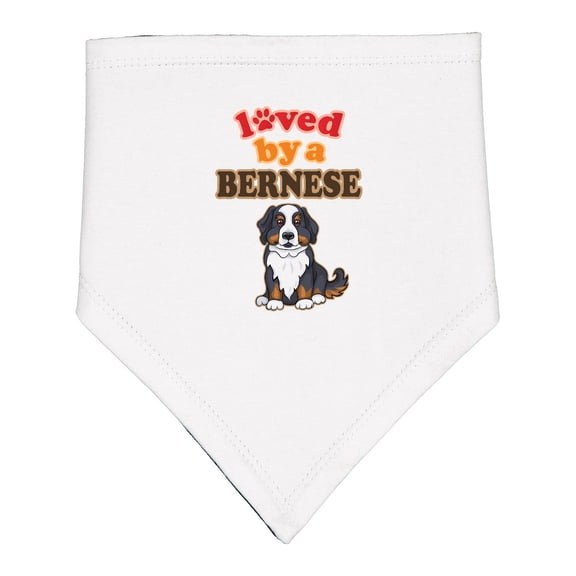 Inktastic Bernese Mountain Dog Lover Baby Bandana Bib