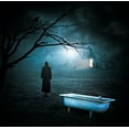thumbnail image 2 of Smajic, Nermin 12x12 White Modern Wood Framed Museum Art Print Titled - Horror Story, 2 of 4