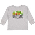 thumbnail image 3 of Inktastic Farmers Market Fresh Local Produce Boys or Girls Long Sleeve Toddler T-Shirt, 3 of 5