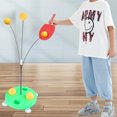 thumbnail image 4 of SHISUYAN 1 Set Table Tennis Device Elastic Table Tennis Training Appliance Sports Training Device Educational Plaything without Rackets for Boys Girls (Green), 4 of 8
