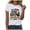 White, variant on CAICJ98 250 Anniversary USA Shirt Womens 250th Short Sleeve Flag Eagle Graphic American Patriotic Faith Wear Birthday Women's T Shirts (Sky Blue,XL)