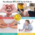 thumbnail image 2 of The Off Bits Joybit Construye tu propio juego de construcción de juguetes robot Kit de aprendizaje de actividades educativas Kit de modelo de construcción y juego creativos Juguetes de vapor para niño, 2 of 5