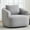 Light Gray, variant on Modern Sofas 360° Swivel Round Upholstered Comfy Chair With One Soft Pillow, Teddy Fleece High-Resilience Sponge Single Sofa, No Assembly for Living Room, Bedroom, Apartment, Dark Grey.,Rustic Sofas