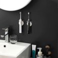 thumbnail image 5 of Electric Toothbrush Holder, Upgraded Magnetic Toothbrush Holder Stand Wall Mounted, Adhesive Toothbrush Organizers (white grey), 5 of 5