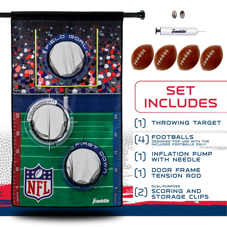 Franklin Sports NFL Mini Football Toss Target Game