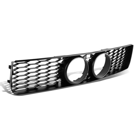 1968 Mustang Grille - For 05-09 Ford Mustang GT ABS Plastic Honeycomb Style Front Bumper Grille (Black)