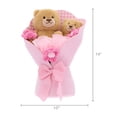 thumbnail image 6 of Medium Bear Bouquet Plush, Pink, Mother's Day by Way To Celebrate, 6 of 6