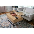 thumbnail image 5 of Safco Products Lift Top Storage Coffee Table With Steel Base, 5 of 5
