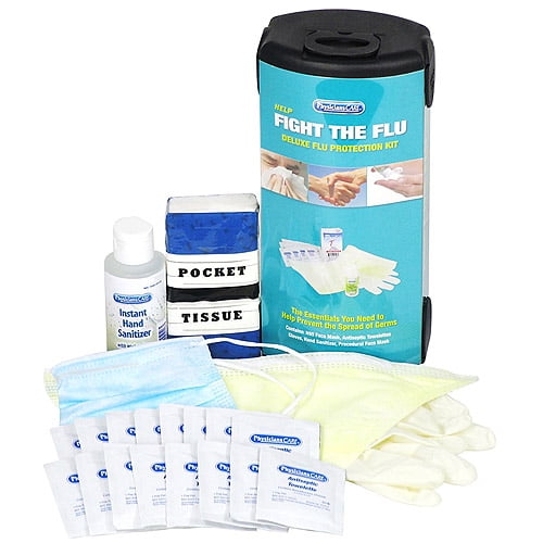 Physicians Care 5pc Emergency Fight The Flu First Aid Kit - Walmart.com