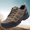 thumbnail image 6 of Elecsop Mens Hiking Shoes, Outdoor Jungle Ankle Support Breathable Trekking Work Shoes for Men, Safety Walking Hiking Shoes Men Sneakers, 6 of 8