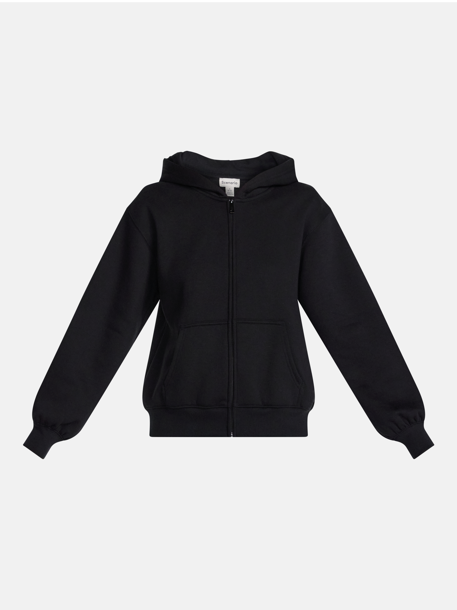 Scenario Women's Zip Front Fleece Hoodie Jacket photo 7