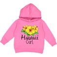 thumbnail image 2 of Inktastic Hawaii Girl Hibiscus Flowers Toddler Hoodie, 2 of 4