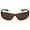 Tortoise | Brown, variant on Wrap Around Sport Polarized Sunglasses for Men Women Running Driving Fishing TR90 Frame Glasses