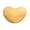 Yellow, variant on Wovilon Wind Bedside Pillow Cute Office Sofa Cushion Nap Heart Shaped Pillow
