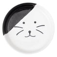 thumbnail image 1 of Cuenco de cerámica para mascotas jinwen con soporte de hierro alimentador para gatos cuenco para beber cuenco para mascotas, 1 of 6