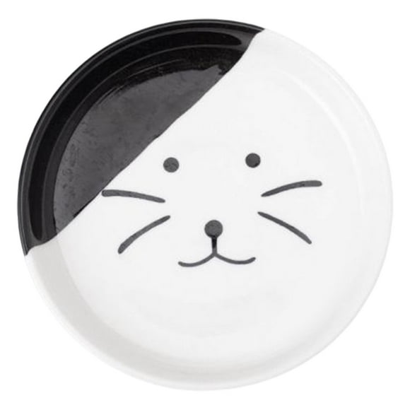 Cuenco de cerámica para mascotas jinwen con soporte de hierro alimentador para gatos cuenco para beber cuenco para mascotas