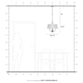 thumbnail image 5 of 49444-92 Livex Lighting Cartwright - 4 Light Pendant in Modern Farmhouse Style - 18 Inches wide by 18.75 Inches high-English Bronze Finish, 5 of 8