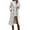 White, variant on UJNDER Women's Winter 2025 Long Sleeve Solid Front Open Hooded Cardigan Jacket with Pockets Winter Coats for Women White L