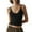 Black, variant on Sngxgn Womens Tank Top Casual Crewneck Spring Sleeveless Shirts Curved Hem Tops(White,L)