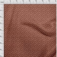 thumbnail image 4 of oneOone Cotton Cambric Rust Brown Fabric Toile Sewing Craft Projects Fabric Prints By Yard 56 Inch Wide, 4 of 4