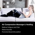 thumbnail image 3 of 360 Foot Air Pressure Leg Massager For Blood Circulation, Muscle Relaxation, Lymphatic Drainage - 2023, 3 of 5