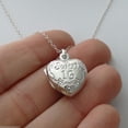 thumbnail image 2 of Sterling Silver Sweet 16 Heart Locket Necklace, 18" Chain, 2 of 3