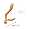 thumbnail image 2 of YSNOOWE 2Ud De Pared De Aluminio Dorado Para Entrada Dormitorio Y Closet, 2 of 8