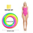 thumbnail image 2 of Anillo de natación inflable HUOGUO Rainbow para niños, 2 of 5