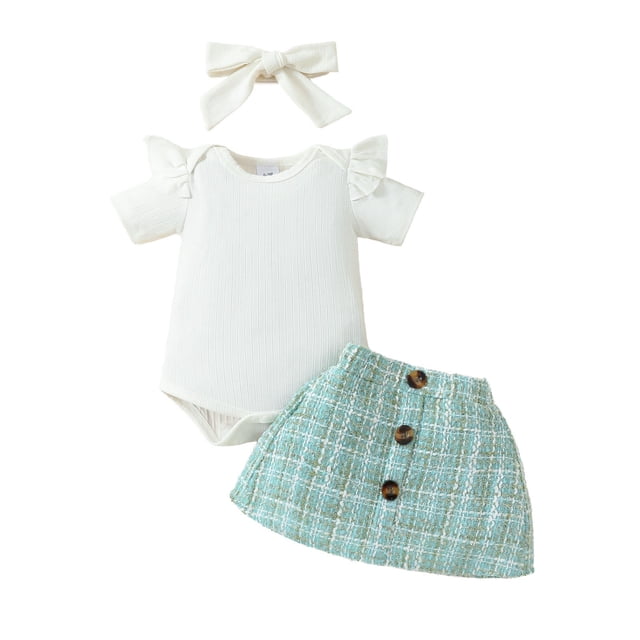 Girls Round Neck Fashion Baby Sleeveless Blouse Solid Color Jumpsuit Thin Crawler