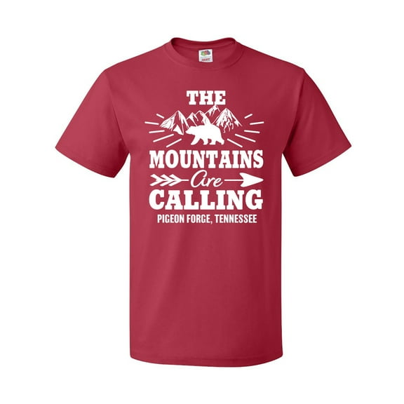 Inktastic Pigeon Forge Tennessee the Mountains Are Calling T-Shirt
