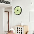 thumbnail image 6 of Indoor 12' Voice-Activated Luminous Decoration Wall Clock With LED Night Light Scrapbooking Paper, 6 of 8