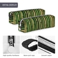thumbnail image 4 of Pofeuu Green Bamboo Fence1 Print Leather Pencil Case, Leather Pencil Pouch Large Capacity, Big Pencil Pouch with Zipper Vintage Pen Bag Fountain Pen Holder, 4 of 7
