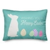 Creative Products Colorful Happy Easter 14x20 Spun Poly Pillow