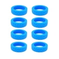 thumbnail image 1 of relayinert Lot de 10/lot Expérience de Voyage Agréable avec Roue de Bagage Ondulée Unique Bleu, 1 of 6