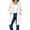White, variant on Womens Cotton Long Hoodie Jacket with Pockets Comfy Loose Fall Casual Drawstring Hooded Sweatshirt Coat Mid-length (XL, White)