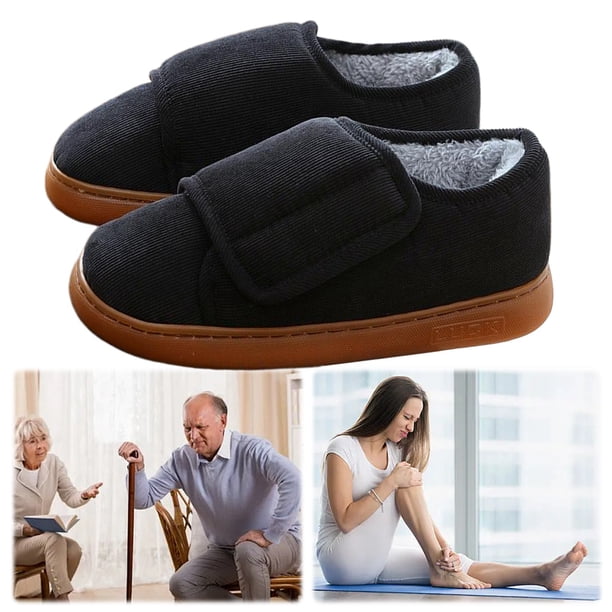 Para Diabéticos Hombre Y Mujer Pana Ajustable Con Forro Piel Interior Exterior