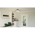 thumbnail image 4 of Quoizel Outskirts Integrated LED Earth Black Semi-Flush Mount - Earth Black, 4 of 9