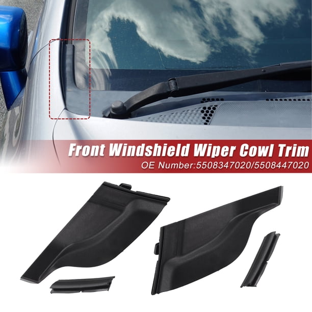 Front Windshield Wiper Cowl Cover Trim For Toyota Prius 2010-2015 - Left & Right Pair