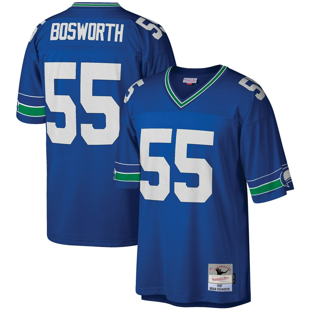 Brian Bosworth Seattle Seahawks Mitchell & Ness Legacy Replica Jersey