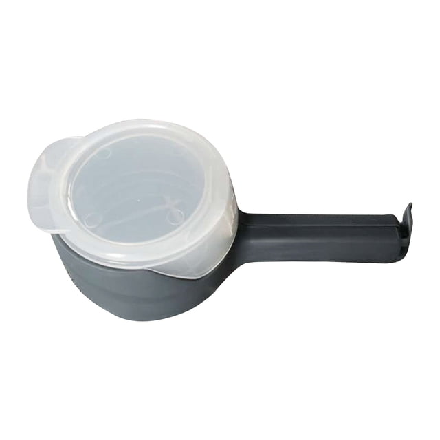 NAOJIE Bag Spout Clip,Bag Clip with Pour Spout,Bag Clips,Food Storage Sealing Clips with Pour Spouts Great for Kitchen Food Storage And Organization-Dark Gray