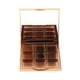 thumbnail image 3 of 9 Ranuras, Bandejas de de de Ojos Vacías, Estuche de Almacenamiento para Macetas de Polvo con Espejo, 9x9 Cm Amarillo Salvador Paleta de sombras de ojos vacía, 3 of 10