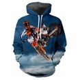 thumbnail image 4 of Sudadera con capucha para hombre con estampado 3D de patrón de motocicleta, moda de carreras callejeras, personalidad, tendencia, clásica, informal, holgada, cómoda, ropa superior, 4 of 4